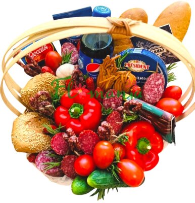 Продуктовая мясная корзина «Мистер Президент»